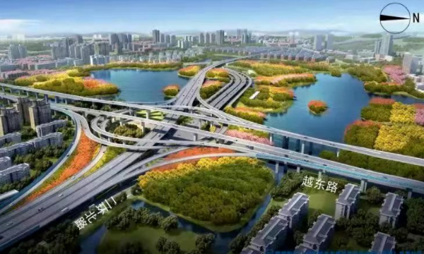 
    助力亚运会，绍兴越东路PPP工程建设步入“快车道”
